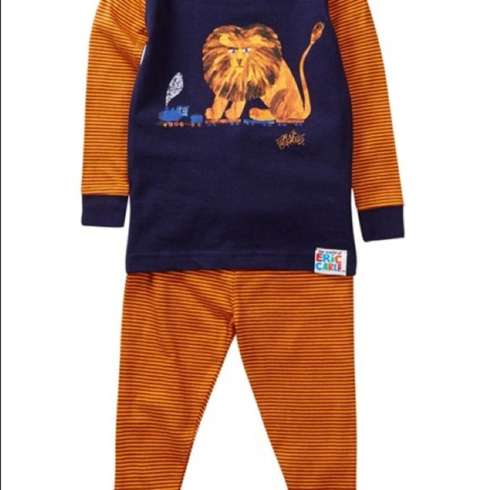 Eric Carle Lion Pajamas 🦁 NEW! 12m 12 months 9-12mo brand new infant pjs NWT